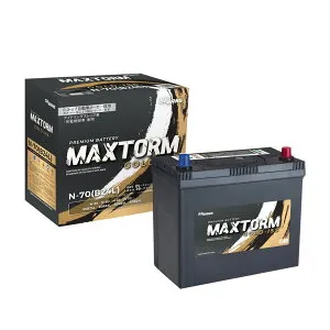 カーバッテリー マツダ MAZDA2 2019(R01).09-/DJLFS 1500cc/i-ELOOP仕様車 ISS 標準地・寒冷地 適合参考 マックストーム MAXTORM GOLD-ISS N-70(B24L) カーメンテナンス 車検整備 自動車用品 【H41001】