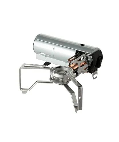 スノーピーク(snow peak) 防災 HOME&CAMPバーナー シルバー GS-600SL カセットコンロ 防災用 折りたたみ デザイン家電