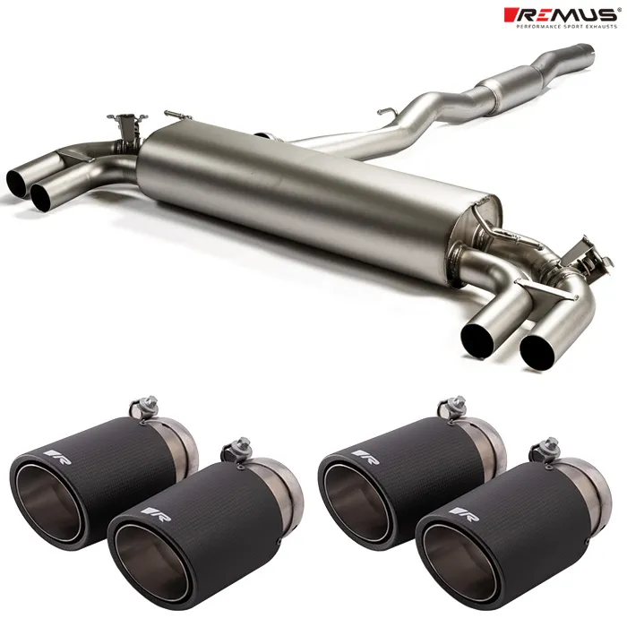 レムス マフラー F70 M135i xDrive 22GE20 REMUS マフラー 正規品 0046 83CTSR テールセット