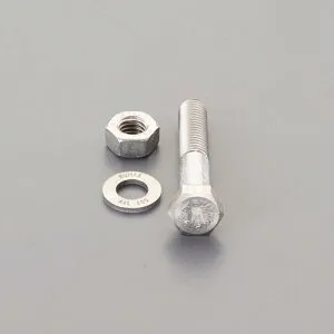 エスコ (ESCO) EA949DT-2003 M20x 80mm強力六角ボルト(SUS/ナットワッシャ付半ネジ EA949DT-2003