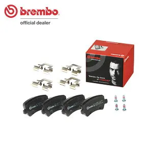 brembo ブレンボ ブラックブレーキパッド リア用 ボルボ V70 BB6324W H19.11～H21.7 FF/AWD 3.2L 16インチブレーキ(300mmディスク) 送料:全国一律無料