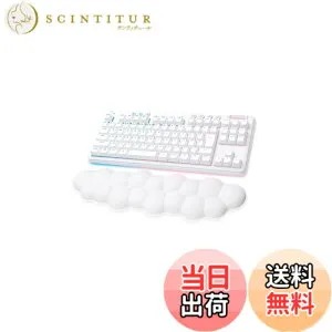 【送料無料】Logicool G(ロジクール G) オーロラコレクション ゲーミングキーボード テンキーレス G715 ワイヤレス LIGHTSPEED Bluetooth 接続対応 リニア メカニカル キーボード 雲 パームレスト 日本
