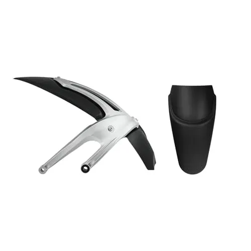 オートバイマッドガード に適合するR9T に適合するR ナイン に適合するレーサー に適合するアーバン 2014-2023 2024 オートバイリアフェンダーフロントマッドガード延長泥スプラッシュガード(Rear and Front SL)