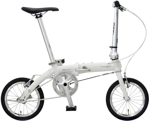 DAHON INTERNATIONAL (ダホンインターナショナル) Dove super light(ダヴスーパーライト) フォールディングバイク 14インチ アルミフレーム Pure White