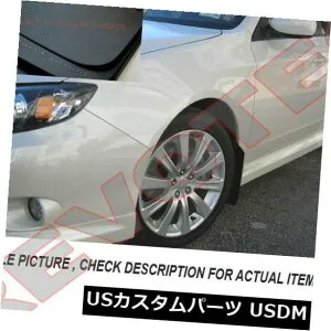 マッドガード 泥除け ラリーアーマーベーシックマッドフラップ08-11スバルインプレッサ2.5i 08-10 WRXブラック Rally Armor Basic Mud Flaps For 08-11 Subaru Impreza 2.5i 08-10 WRX Black 【並行輸入品】