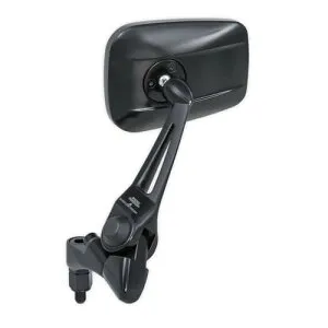 タナックス(TANAX) ナポレオン(NAPOLEON) NA-012 シャークミラー5 ブラック バイク用ミラー 10mm正ネジ/逆ネジボルト