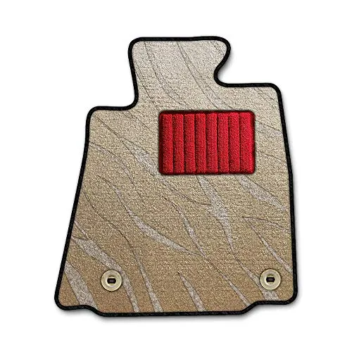 DAD ギャルソン D.A.D エグゼクティブ フロアマット TOYOTA (トヨタ) C-HR ZYX10/NGX10 年式H28/12?R5/8（2016.12～2023.8） 2WD/ガソリン車/ハイブリット車 1台分 プレステージデザインベージュ/