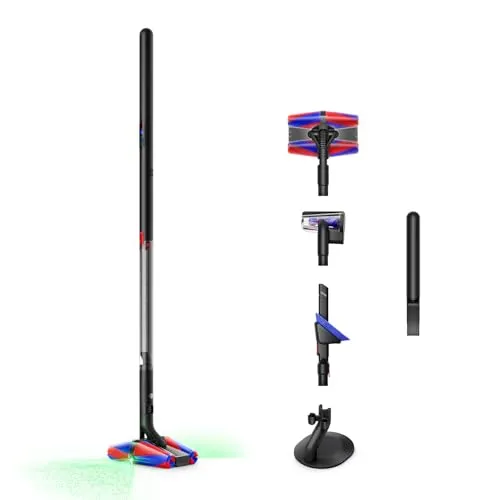 Dyson(ダイソン) 掃除機 コードレス Dyson PencilVac Fluffycones 交換用バッテリーセット (ペンシルバック フラフィコーンズ) (SV50 FC EX) スティック 軽量 LED 充電スタンド付き【Amazon.co.jp