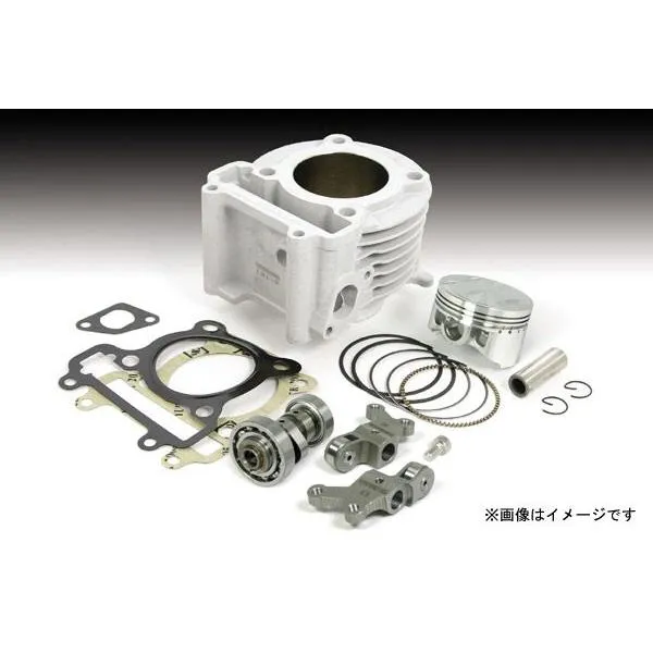 武川 シグナスX(キャブ/FI)用 Sステージボアアップキット156cc(ハイコンプピストン) ローラーロッカーアーム仕様 SP01-05-4470