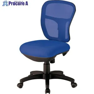 TOKIO オフィスチェア ブルー CF-2M BL 1脚 ■▼146-3108 【送料都度見積】※車上渡し