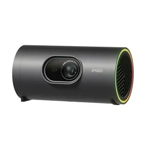 JMGO PicoPlay+ 縦投影可能コンパクトプロジェクター 【Google TV搭載/Netflix公式APP使用可 / 450ISOルーメン / 回転できるボトル型/オートフォーカス/リアルタイム補正/全自動台形補正/小型 / 8Wスピー