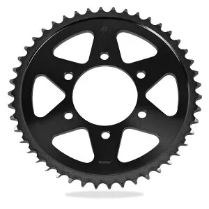 SUNSTAR(サンスター) バイク 駆動系 スプロケット JK-108-46 リアスプロケット スチール ブラック塗装 46T JK-108-46 750Turbo[84-85]｜GPZ1100[83-85]｜Z1000[77-78]｜Z1000 MK-II[79-80]｜Z1000H[1980]｜Z1000J[81-83]｜Z1000R[82