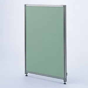 【受注生産品】パーティション Dパネル W1200×H1300mm グリーン OU-1312C3005