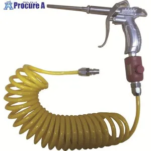 ヤマト コイルホース(ボタン式カップリング付)ブローガンセット DCH-510BT 1本 ■▼176-2669 【送料都度見積】