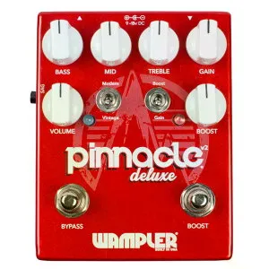 Wampler Pedals / Pinnacle Deluxe v2 Overdrive/Distortion ディストーションペダル ワンプラーペダル【国内正規品】