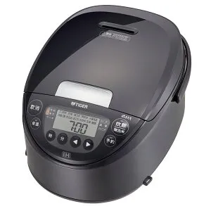 タイガー IH炊飯ジャー（5.5合炊き） モーブブラック JPW-M100KV TIGER 炊きたて 炊飯器 5.5合 [JPWM100KV]