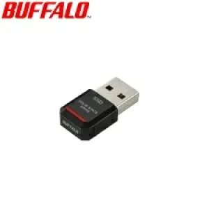 【送料無料】 バッファロー 外付けSSD ポータブル USB3.2 Gen2 小型 TV録画対応 500GB ブラック SSD-PST500U3BA/D