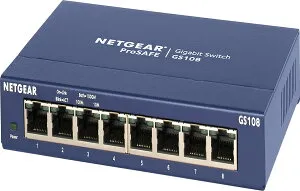 【正規品】 ネットギア NETGEAR スイッチングハブ 8ポート 1G 金属筐体 静音ファンレス リミテッドライフタイムハードウェア アンマネージスイッチ GS108-400JPS