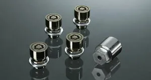 TOYOTA トヨタ 純正 アクセサリー パーツ GR YARIS GRヤリスキー付きホイールナット(ブラック) 08456-00480 GXPA16 MXPA12 オプション