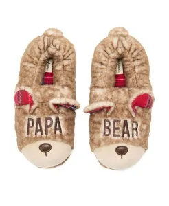 ディアフォームズ メンズ シューズ サンダル Dearfoams Men's Papa Bear Closed Back Slipper Frost