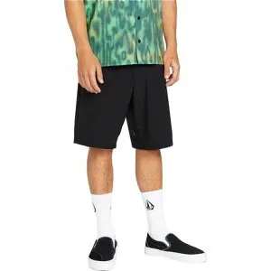 (取寄) ボルコム メンズ フリッキン クロス シュレッド 20 ショート - メンズ Volcom men Frickin Cross Shred 20 Short - Men's Black