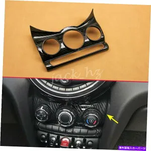 Dashboard Cover 2015-2020用ミニF55 F56 F57ダッシュボードエアコンスイッチカバーカーボンファイバー For 2015-2020 Mini F55 F56 F57 Dashboard Air Condition Switch Cover Carbon Fiber【並行輸入品】
