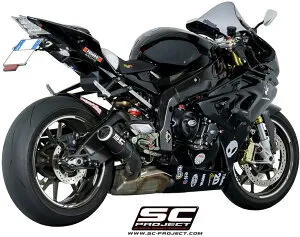 SC-PROJECT SCプロジェクト CR-T スリップオンサイレンサー S1000 R RR BMW スリップオンマフラー マフラー