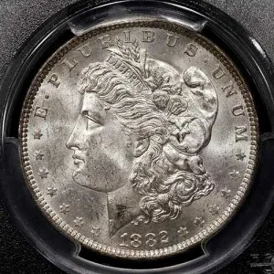Pcgs-Ms63 米国モルガンドル 1882O 銀貨（ノーレアン）