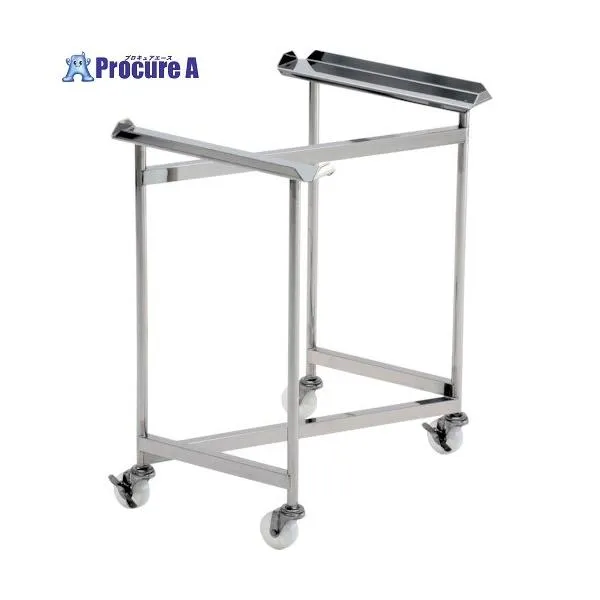 テックサス ステンレスZ型キャリー(SUS75φナイロン車2J2JS) 680×415×750 ■▼361-1528 PZ-40D-750H 1台