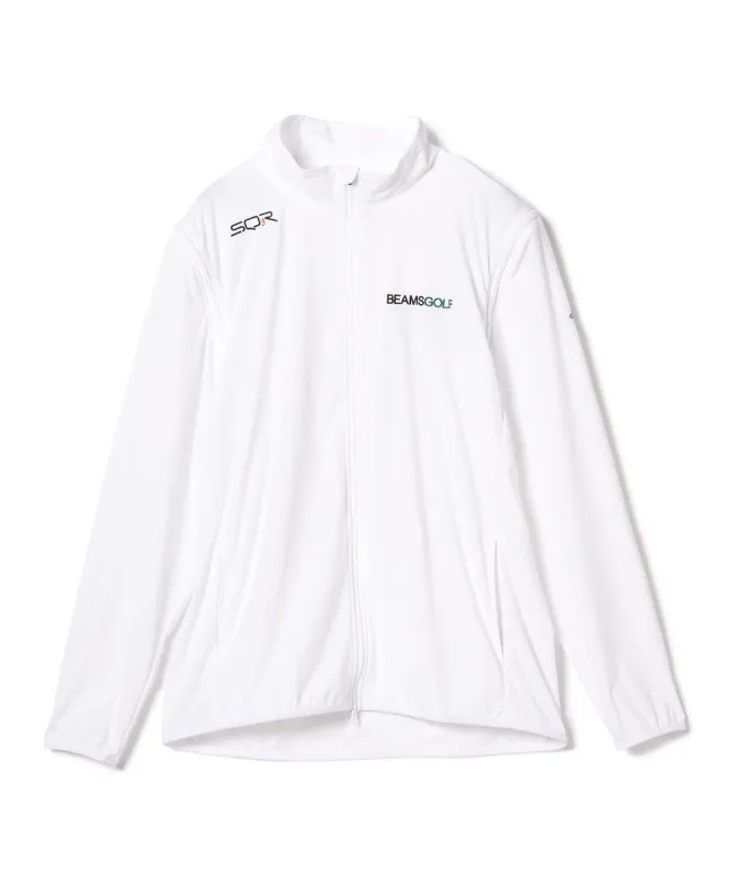 ORANGE LABEL / USシリーズ SQR エアシャット ストレッチ 2WAY撥水ブルゾン（防風） ブルゾン MEN WHITE XL