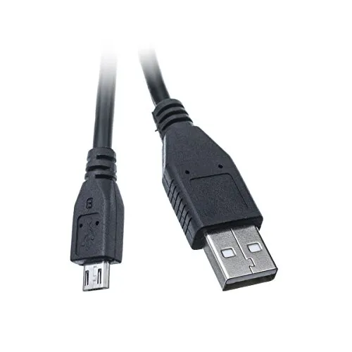 ACL 1フィートUSB 2.0 Aオスto Micro - Bオスケーブル、ブラック 1 Feet ブラック ACL-342874