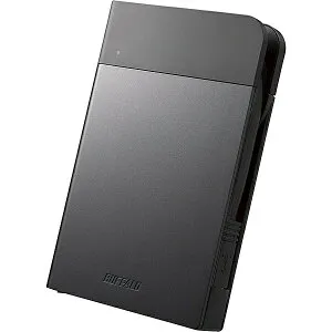 バッファロー HD-PZF2.0U3-BKA USB3.1（Gen1)対応 耐衝撃ポータブルHDD 2TB ブラック
