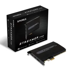 SPARKLE Streamer 4K60 PCIe Capture Card/PCIeキャプチャーカード/最大4K@60 / FHD@240キャプチャー＆パススルー対応/デュアルHDMI入力/PIPサポート