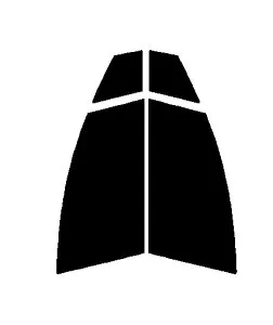 GHOST2 NEO(ゴースト2 ネオ) オーロラ79 運転席・助手席 トヨタ アクア MXPK10・MXPK11・MXPK15・MXP16カット済みカーフィルム UVカット 99％ 紫外線対策 断熱 IR効果 遮熱効果