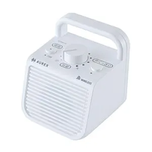 TOSHIBA(東芝) テレビ用スピーカー AUREX AX-WST10(W) ［防滴 /ハイレゾ非対応 /Bluetooth非対応 /Wi-Fi非対応］ AXWST10W 【864】