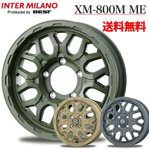 送料無料 インターミラノ MUD BAHN XR-800M ME マッドバーン 【塩水噴霧耐久試験1000時間クリア】 12インチ4.00B 14インチ4.5j 16インチ5.5j 軽自動車 ジムニー ハイエース ヤリス VOXY NOAH アルファード