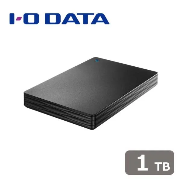 アイ・オー・データ機器｜I-O DATA (かんたんデータ移行アプリ内蔵)USB 5Gbps(USB 3.2 Gen1)対応 ポータブルHDD 1TB HDPH-UT1KR/ S 返品種別B