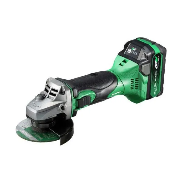 HiKOKI(ハイコーキ) 18V 充電式 ディスクグラインダー フルセット アグレッシブグリーン トイシ径 100mm G18DSL2 (XPZ) 1台