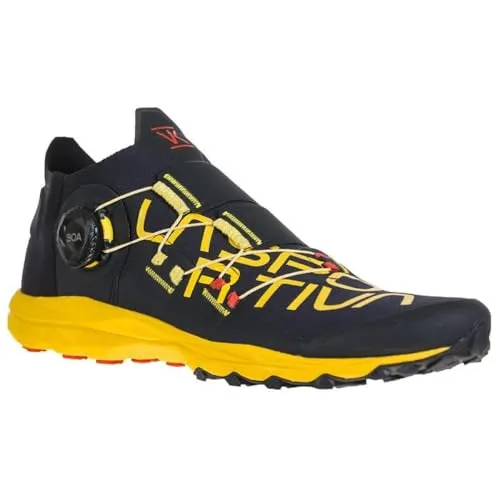 [La Sportiva] スポルティバ VK BOA Black/Yellow 46F トレラン メンズ ローカット トレイルランニングシューズ トレランシューズ マウンテン ランニング EU42(27.0cm) [並行輸入品]