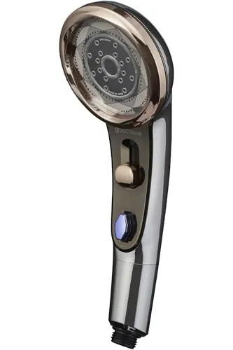 ドクターエア 公式ストア クリスタルジュエル ナノバブル シャワーヘッド 共同開発 水圧 強い ミスト 高水圧 美容 保湿 毛穴 スカルプケア 止水 保温 節水 毛穴ケア BSH-01 SV