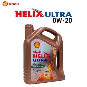 Shell HELIX ULTRA SP (シェル ヒリックス ウルトラ SP) 0W-20 4L エンジンオイル モーターオイル [並行輸入品] オイル交換