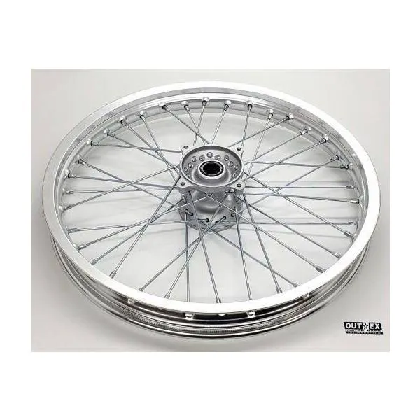 OUTEX アウテックス コモタ17インチコンプリートホイール ホイールカラー：シルバー CRF125F HONDA ホンダ ホイール ホイール関連 足回り