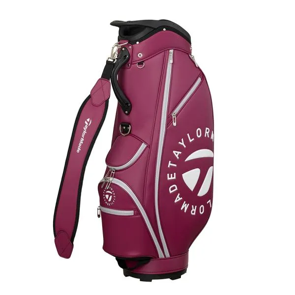 テーラーメイド ゴルフ サークルロゴ キャディバッグ / バーガンディ / UN747 / M24448