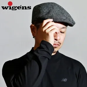 ＼クーポン利用で全品10%OFF／ ハンチング メンズ ハリスツイード 秋 冬 ブランド 北欧 帽子 スウェーデン 帽子ブランド クラシック WIGENS ツイード アイビーキャップ ハンチング帽 グレー ウ