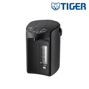 タイガー魔法瓶 2size TIGER タイガー 電気ポット 2.2L/3.0L PIQ-G220 PIQ-G300 | VE電気ポット とく子さん 省エネ 電気ポット 5つの安全機能 ホワイト 保温 2重瓶 5段階保温 VE保温 お湯もれ防止 とく子 ま