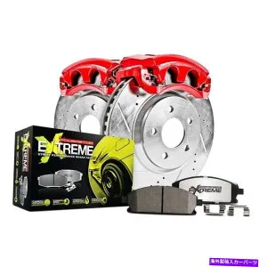 brake disc rotor インフィニティG35 07-08ブレーキキットパワーストップ1クリックストリートウォリアーZ26ドリル＆ For Infiniti G35 07-08 Brake Kit Power Stop 1-Click Street Warrior Z26 Drilled &【並行輸入品】