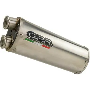 ジーピーアール Original For Bmw R 1250 Gs 2021/22 E5 Homologated スリッポンエキゾースト Dual Inox ｜ E5.BM.99.DUAL.IO R 1250 GS-ADVENTURE gpr_E5-…