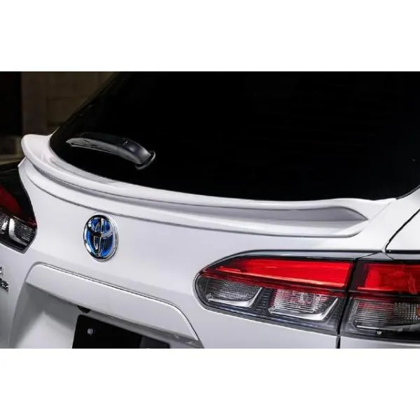 エムズスピード カローラ クロス ZVG11 ZVG15 ZSG10 リアゲートスポイラー ABS製 218塗装済品 2931-5110-218 M'z SPEED CROSS LINE クロスライン