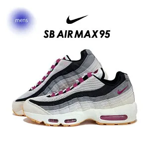 【15時までのご注文で即日発送！！】NIKE SB ナイキ エアマックス 95 スニーカー AIR MAX 95 CACTUS FLOWER ( ホワイト 白 パープル 97 メンズ HF7545-100 )