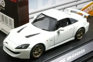 エブロ 1/43 ホンダ 無限 S2000 AP1 パールホワイトEbbro 1:43 Honda Mugen S2000 AP1 Pearl White